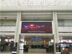 達州汽車站LED大屏廣告